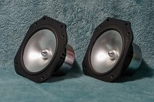 NOS PAIR MONITOR AUDIO SILVER BS28-6P 8 OHM 6" WOOFER LOUDSPEAKER DRIVER