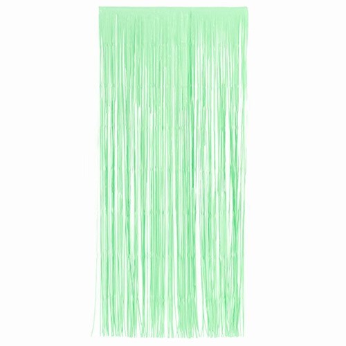 Mint green plastic door - mint,