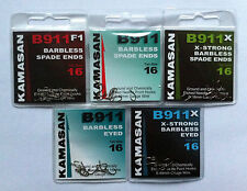KAMASAN B911 FISHING HOOKS - All patterns & sizes available & 89p P&P Flat rate