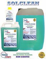 Concentrated Solar Panel Cleaner Solclean Multi Listing 500ml - 25L Containers