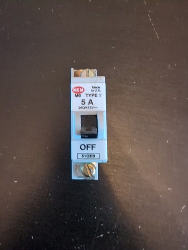 Mem type 51qeb - 5a, mcb