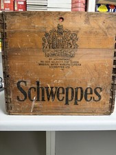 vintage schweppes soda syphon And Crate 