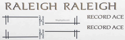 Raleigh record ace set - raleigh,