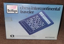SciSys Vintage Electronic Chess Set Original Box Included