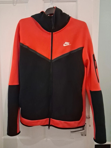 Nike tech fleece - hoodie, red