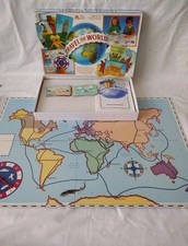 Vintage Early Learning Centre Travel The World Board Game Educational Geography 