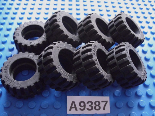 Lego black tyres - lego-black, 14