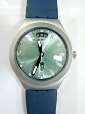 A Scarce 2001 Swatch Irony Big Watch YGS7008 EXTRADOS AQUA, UNWORN, New Batt