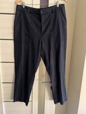 Hush navy trousers, with two