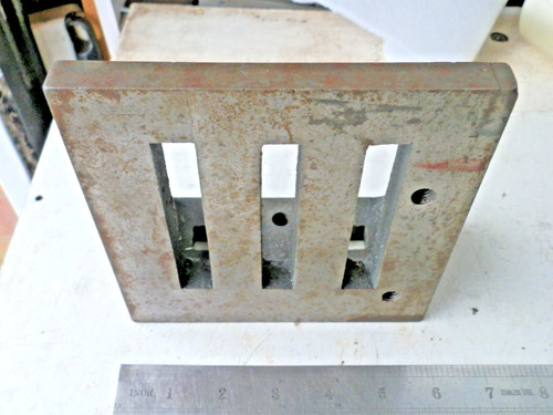 Angle plate slotted 6 - plate, x