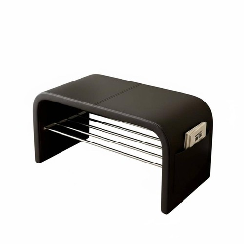 Tufted top ottoman faux - ottoman,