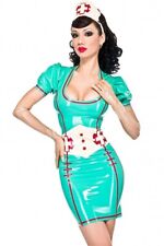 Latex Nurse Fahrenheit Rubber Uniform Dress - Westward Bound