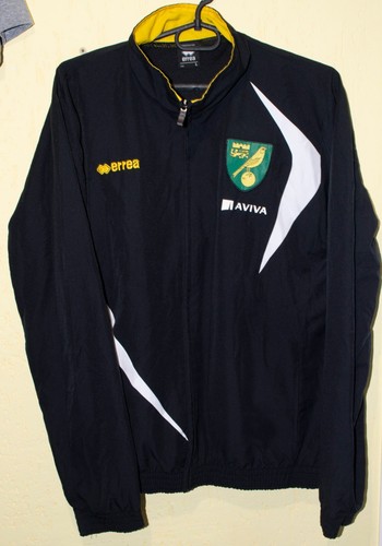Norwich city jacket coat errea - norwich,