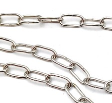 Chrome Plated small link Chandelier Chain 2kgs Max Load