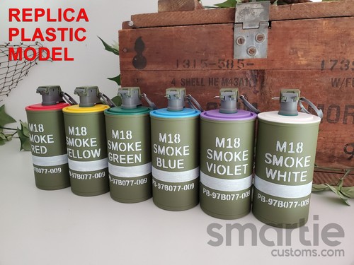 Fake m18 colored smoke - m18, hand