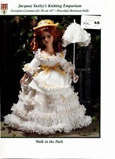 King Cole Jacquay Yaxley's knitting emporium pattern walk in the park dolls