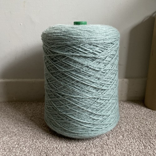 Light teal wool 2ply - teal,