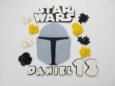 Mandalorian Star Wars Cake