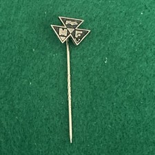 Vintage Miniature MASSEY FERGUSON MF enamel Stickpin badge tractor Farming