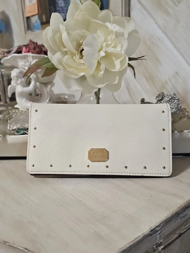Ralph lauren ivory slim wallet - ivory,