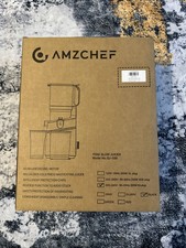 AMZCHEF SJ-036 Automatic Slow Juicer Cold Masticating Extractor NEW & BOXED -Z03