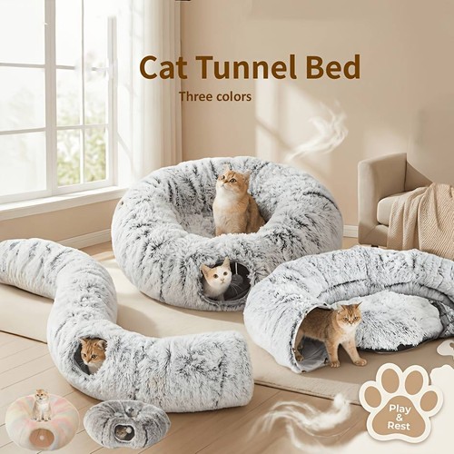 Donut cat tunnel - 2-in-1,