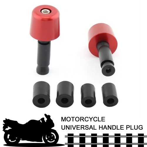 Red motorcycle handle - 2x,