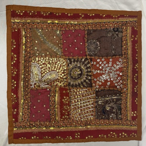 Vtg indian throw pillow cover - vtg,