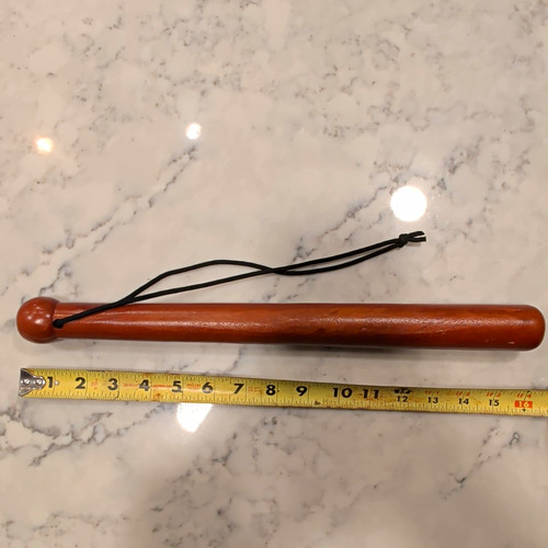 Wooden fish bat - wooden,