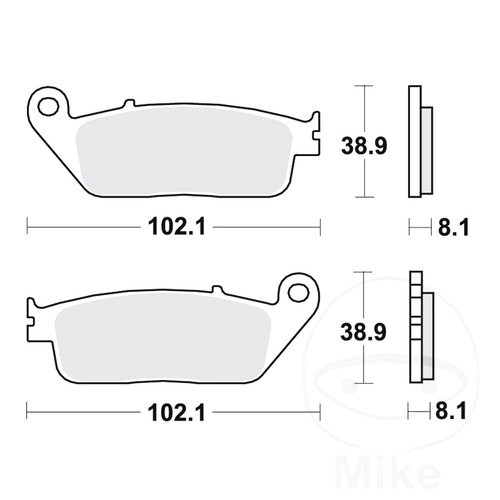Trw brake pads - trw, trq