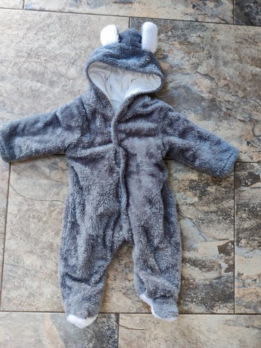 Baby grey bunny rabbit pram - grey,