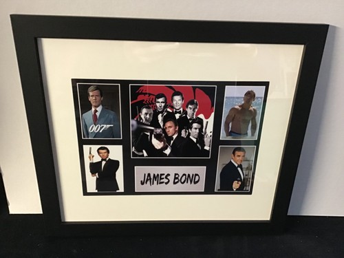 James bond framed picture - framed,