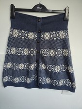 Fat Face Blue Knitted Fair