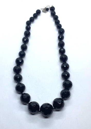 Vintage faceted french jet - vintage,