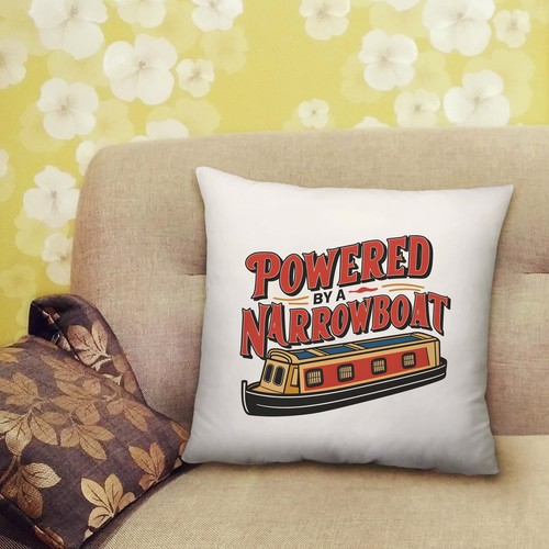 Powered narrowboat - by, a