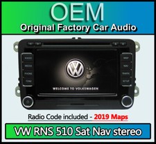 VW RNS 510 sat nav stereo Golf