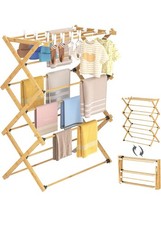 4 Tier Classic Bamboo Wooden