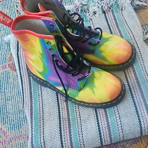 Martens 1460 pride - dr., rainbow