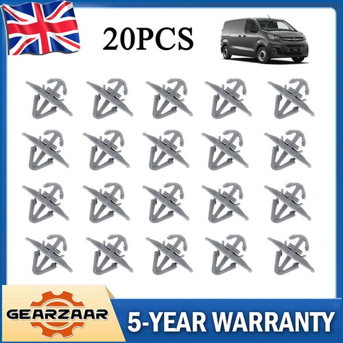 20x clips for renault trafic - clips,