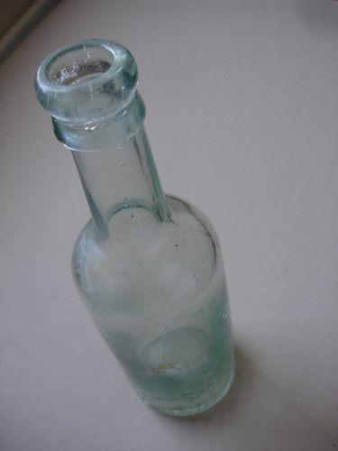 Vintage glass bottle - vintage,