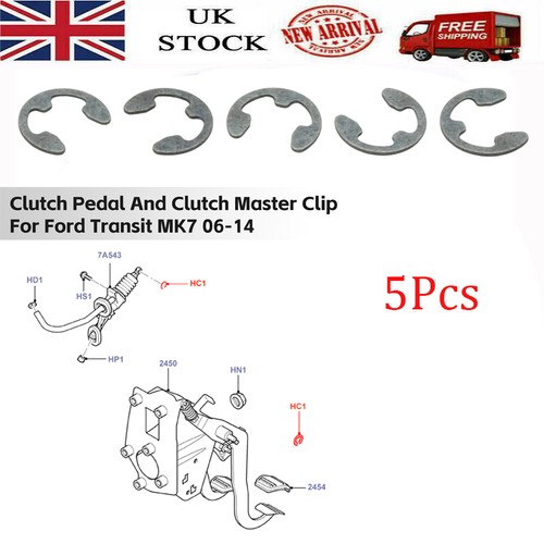 Clutch pedal clip fits ford - clip,