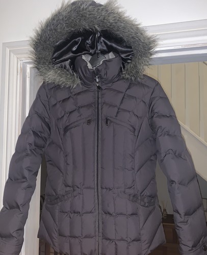 Per una silver grey quilted - una,