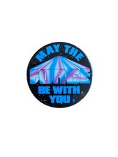 Star Wars Vintage Pin Lapel Badge May The Force Be With You Film Movie Sci Fi