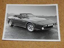 Genuine TVR 450SE CONVERTIBLE B&W Press Photograph 