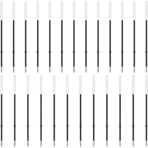 Black ballpoint biro pen - black,