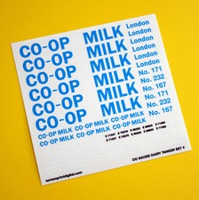 Model Rail OO Gauge CO-OP MILK