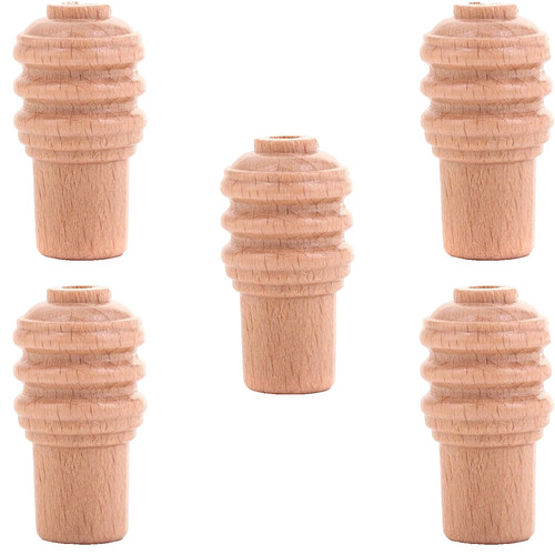 Wooden roman blind acorns - 5,