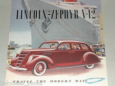 1937 lincoln zephyr - 1937,