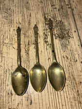 3 VINTAGE EPNS APOSTLE SPOONS