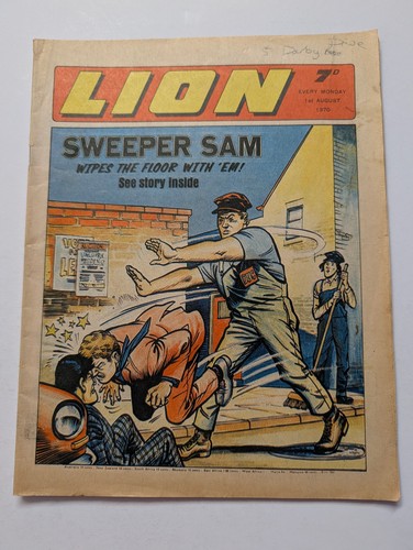 Lion comic 1st - 1st, august
